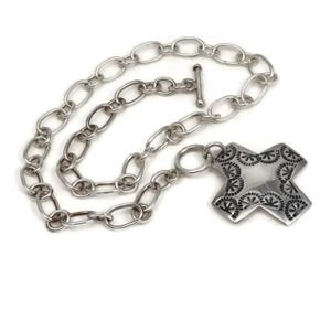 Silpada Southwestern Virtuosity Cross Necklace